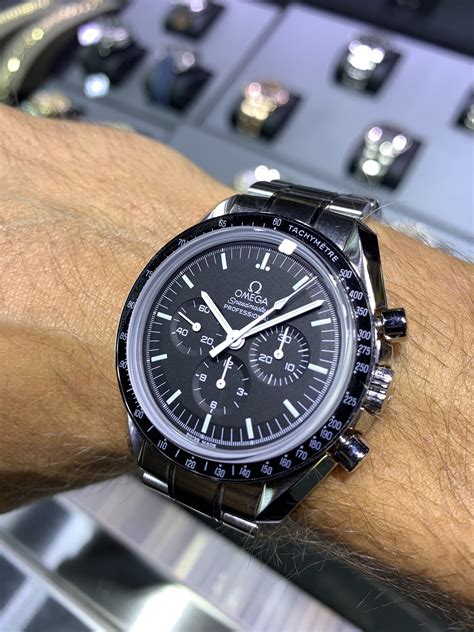 new omega moon watch